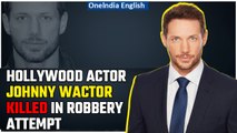 'General Hospital' Actor Johnny Wactor Fatally Shot During A Robbery Attempt by Masked Thieves