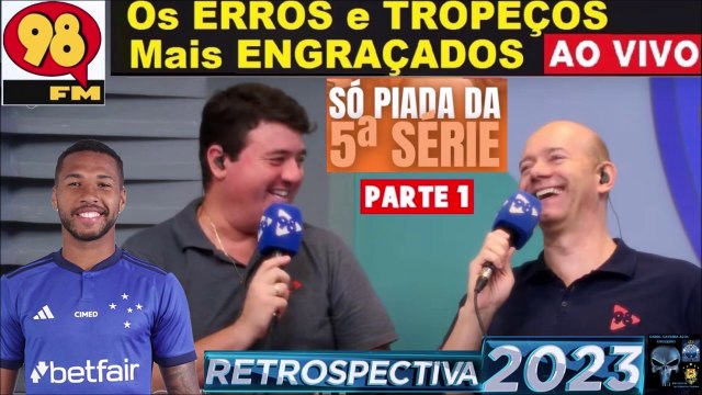 5ª SÉRIE ERROS & TROPEÇOS AO VIVO com Guilherme Mello Parte 1 Retrospectiva 2023