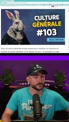 QUIZZ CULTURE G ! Episode 92 ! (Vidéo exclusive dailymotion)