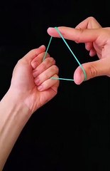 Rubber band magic trick