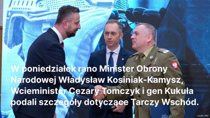 Plan na budowę Tarczy Wschód – minister podał szczegóły