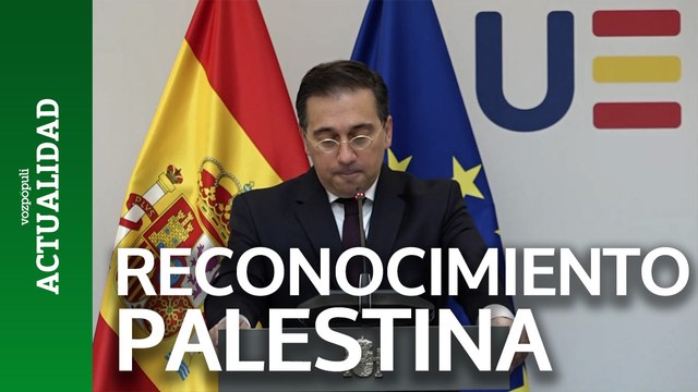 Albares habla de día histórico para España por el reconocimiento de Palestina