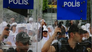 Diyarbakır'da 'Özgürlüğe ses ver' eylemi yine polis ablukasına alındı | Haber: Rojhat ABİ