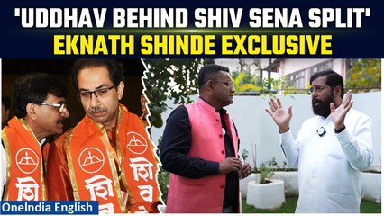 Download Video: Eknath Shinde Reveals Why He Deserted Uddhav Thackeray | Exclusive Interview with Oneindia