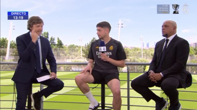 Valverde explica su asistencia a Vinicius en la final de Champions de París