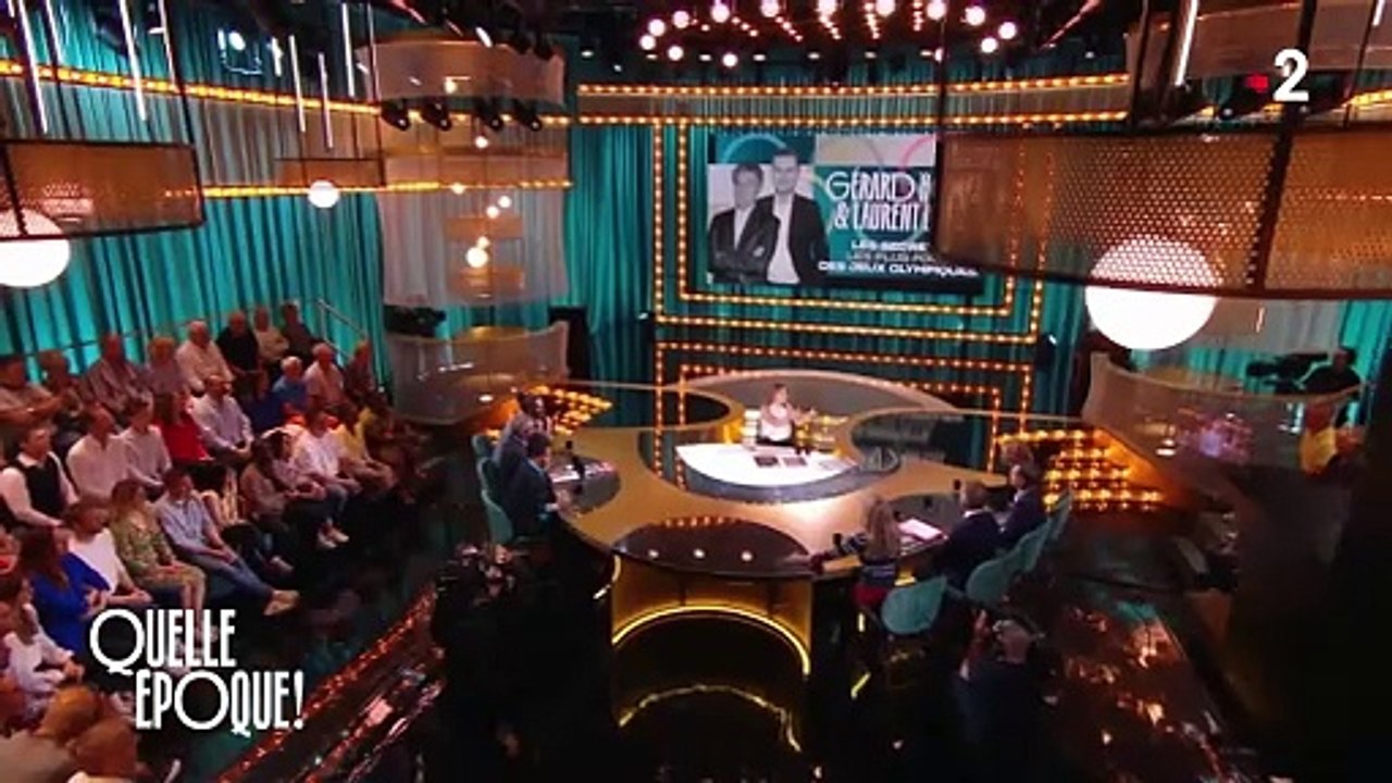 Gérard Holtz ému aux larmes dans "Quelle époque"