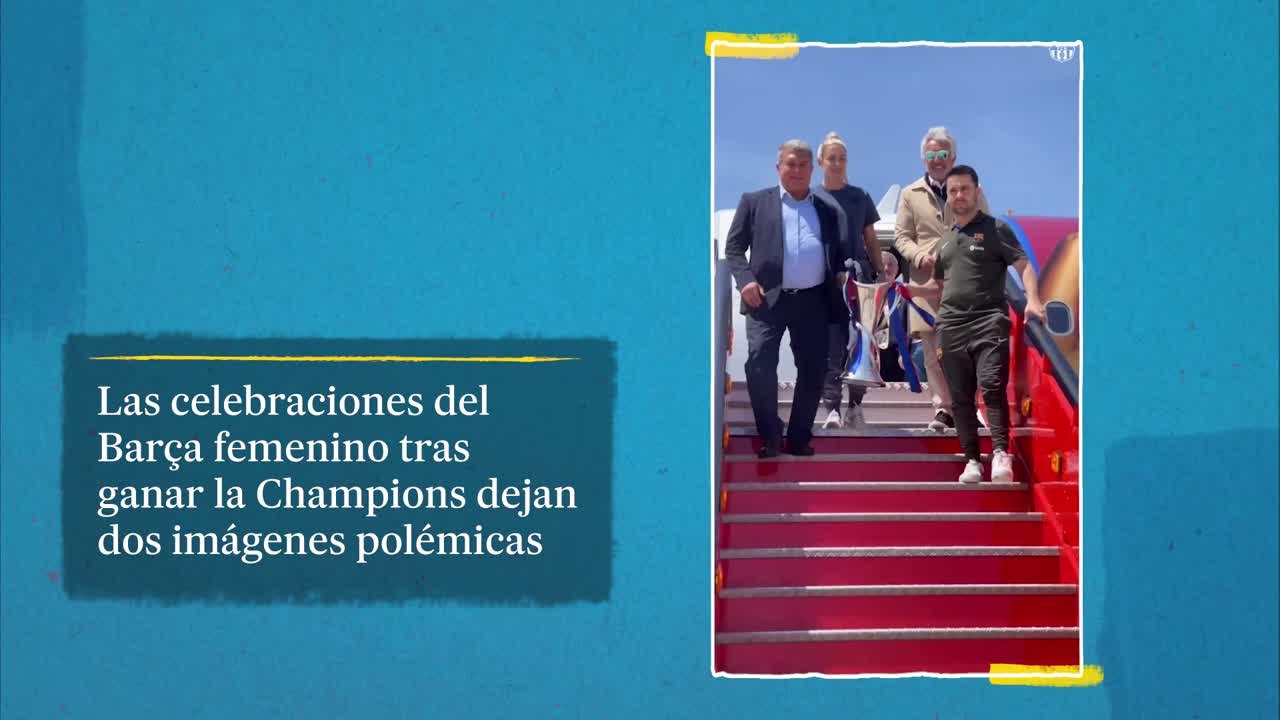 Las polémicas que han dejado las celebraciones del Barça tras ganar la Champions