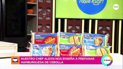 Cocina con Alexis: Hamburguesa de cebolla