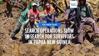 Rescue operations struggle in Papua New Guinea following deadly landslide