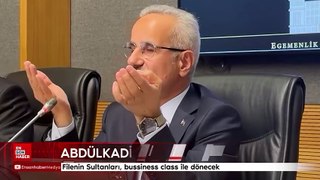 Abdulkadir Uraloğlu: Filenin Sultanları, bussiness class ile dönecek