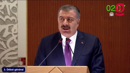 Bakan Koca’dan Dünya Sağlık Asamblesi’nde “Gazze” vurgusu: "Biz nasıl insanlar olduk da çocuklar ölürken uyuyabiliyoruz?"
