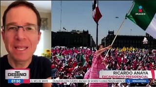 Ricardo Anaya reaparece y llama a votar por Xóchitl Gálvez