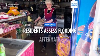 Northern Armenia assess aftermath of worse flooding in decades