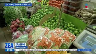 Así el precio de las verduras en la Central de Abasto de la CDMX