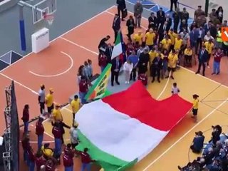 Inaugurazione centro sportivo di Caivano, ecco le immagini dall'alto