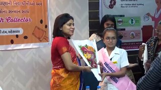 WORLD MENSTRUAL HYGIENE DAY & COFFEE WITH COLLECTOR OF MEHSANA