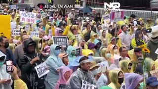 WATCH: Taiwan legislature passes pro-China changes