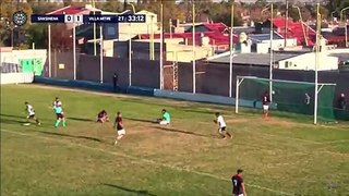 Gol de Ezequiel Cérica (Villa Mitre) ante Sansinena. Video: La Gloria o Devoto