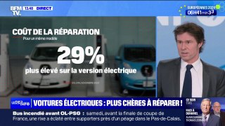 Les réparations sur une voiture électrique coûtent en moyenne 29% plus chères que sur un modèle thermique