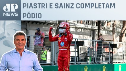 Charles Leclerc conquista primeira vitória no GP de Mônaco; Alex Ruffo analisa