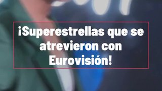 Superestrellas Que Participaron En Eurovisión