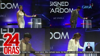 Ilang social media influencers, naki-signed for stardom na rin | 24 Oras