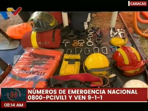 Caracas | Grupo de defensa y salvaguarda brinda protección a la ciudadanía ante cualquier siniestro