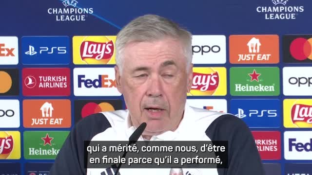 Real Madrid - Ancelotti avant la finale : Nous devrons souffrir et nous battre