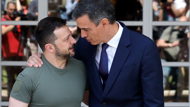 Zelenski agradece a España su papel durante la guerra: No cerró los ojos cuando los misiles rusos mataron a nuestros niños