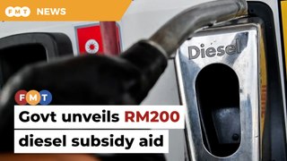 Govt unveils RM200 diesel subsidy aid