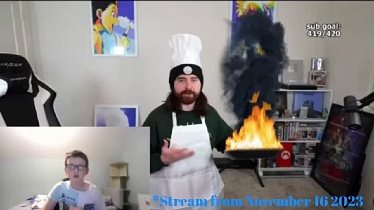 thethomasomg - he is burning omelet #TheThomasOMG