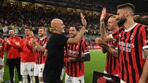 Il saluto rossonero a Giroud, Kjær e Pioli