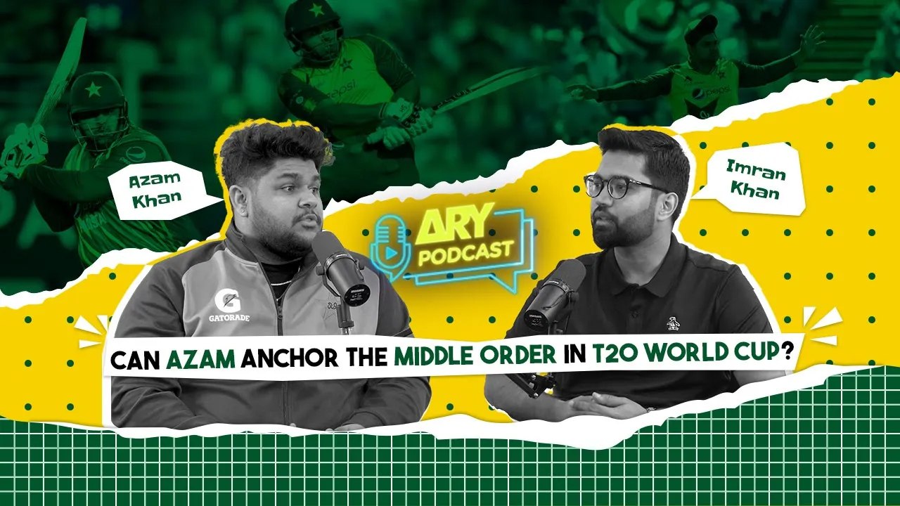 ARY PODCAST FEATURING AZAM KHAN (CRICKETER) | IMRAN KHAN - video ...