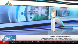 Ο Υποψήφιος Ευρωβουλευτής Νέας Αριστεράς, Ν. Φίλης στο STAR