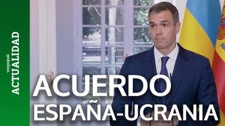Pedro Sánchez anuncia un nuevo acuerdo de 1.000 millones con Ucrania