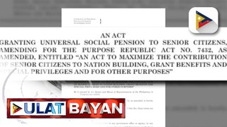 Panukalang paghahandog ng pensyon sa lahat ng senior citizens, lusot na sa Kamara