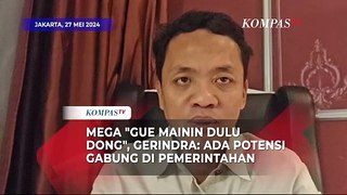 Kalimat Mega Gue Mainin Dulu Dong, Gerindra: Ada Potensi Gabung di Pemerintahan Kami