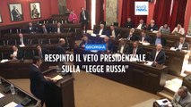 Georgia, commissione del parlamento respinge il veto della presidente alla 