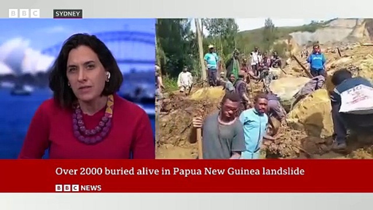 Papua New Guinea fears thousands missing after landslide _trending News