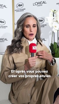 Les confidences d'Andie MacDowell