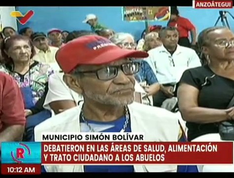 Anzoátegui | Abuelos y abuelas debatieron estrategias para fortalecer la atención integral