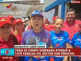 Mérida | Feria del Campo Soberano favorece a familias del sector Don Perucho