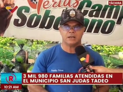 Táchira | PDVAL beneficia a 3 mil 958 familias a través de la Feria del Campo Soberano