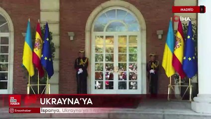 İspanya, Ukrayna’ya 1 milyar euro askeri yardımda bulunacak