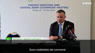 G7 Economia e Finanze, Marchenko: 
