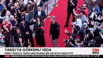 Emmy ödüllü Yargı dizisi unutulmaz bir geceyle ekranlara veda etti