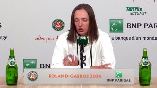 Tennis - Roland-Garros 2024 - Iga Swiatek : 