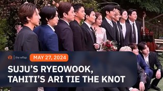 Super Junior’s Ryeowook marries ex-TAHITI member Ari