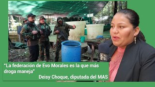 Deisy Choque (MAS) arremete contra Evo Morales