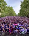 Fiesta del ascenso del Real Valladolid en 2022